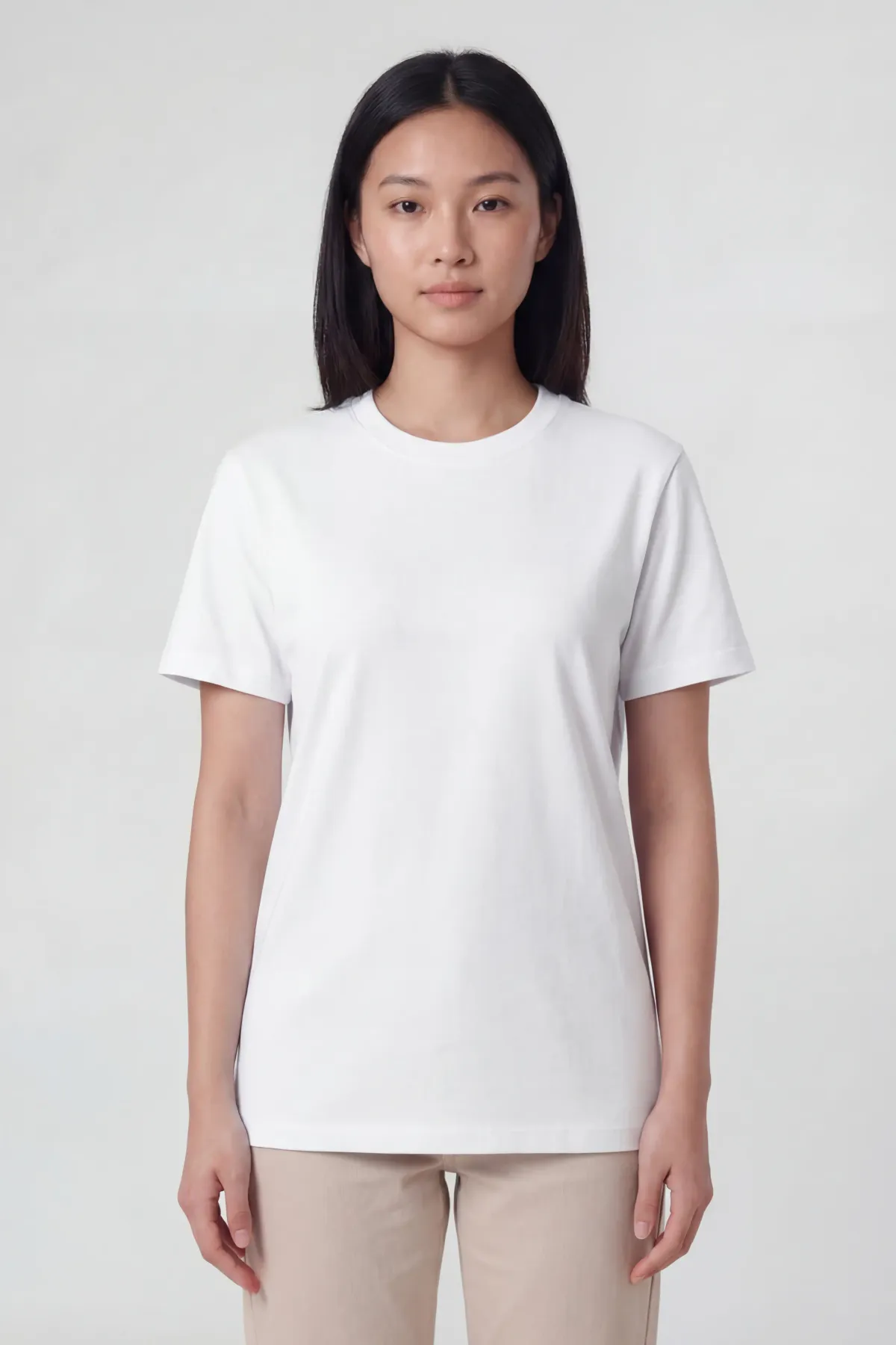 Women's Signature Crewneck in White