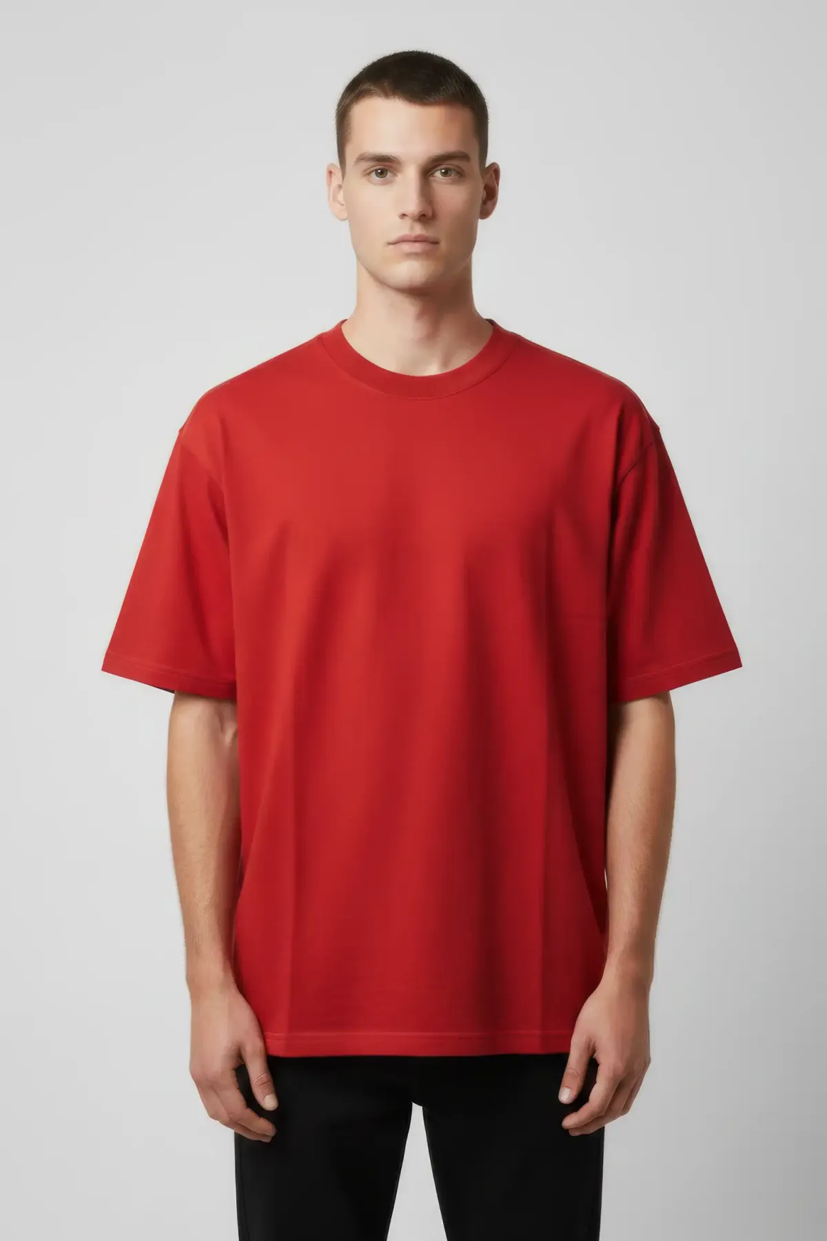 Men's Signature Oversized in Red