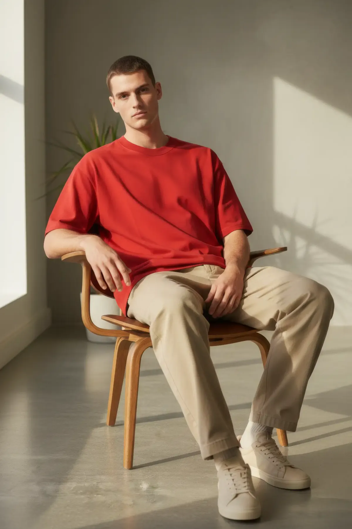 Signature Oversized in Red